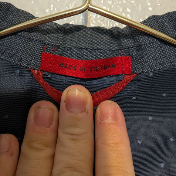 Alfani Men's Dark Gray Two-Button Sport Coat - Picture 3 of 6